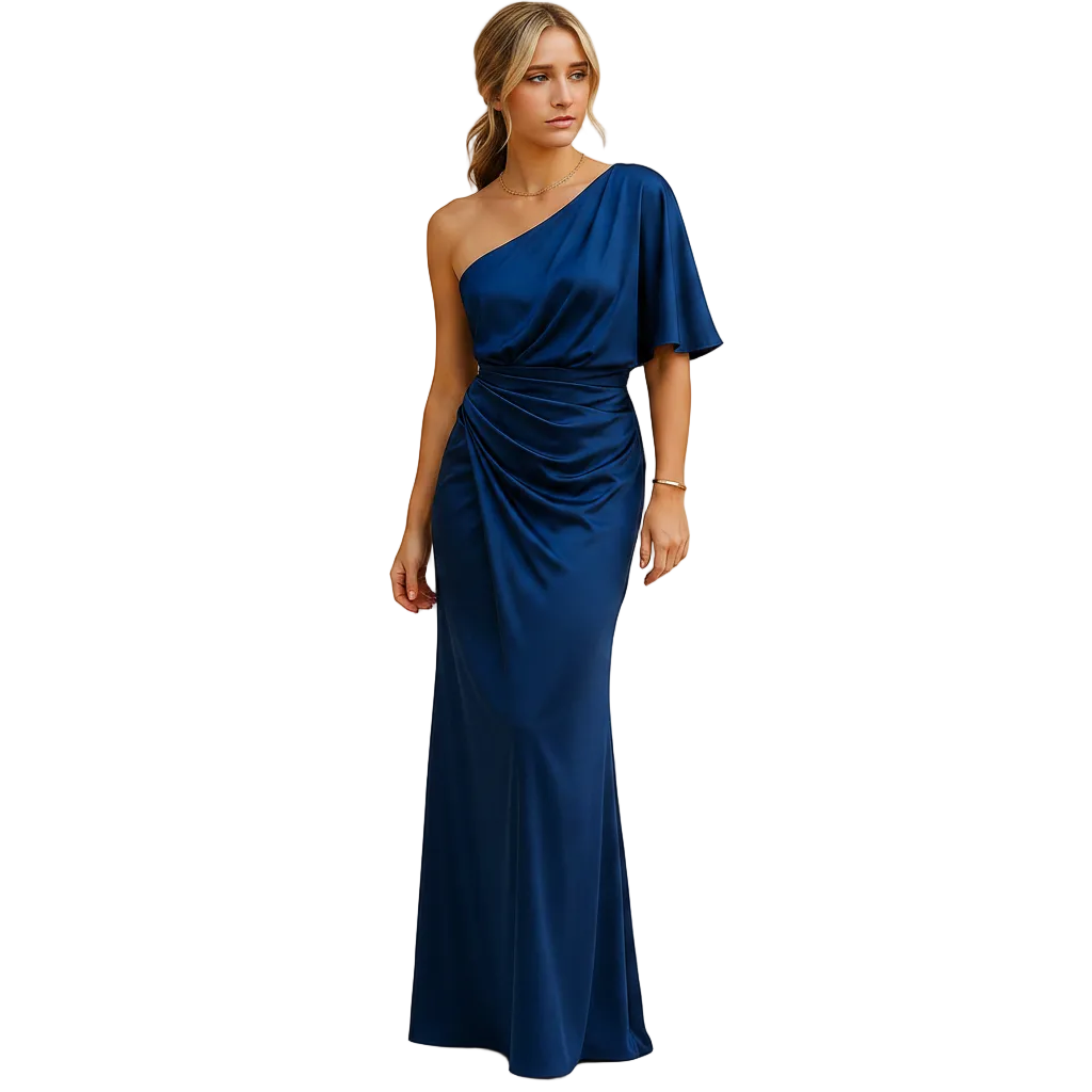 Slim Fit Elegant Dress for Women Tailored Silhouette Minimalist Formal Wear